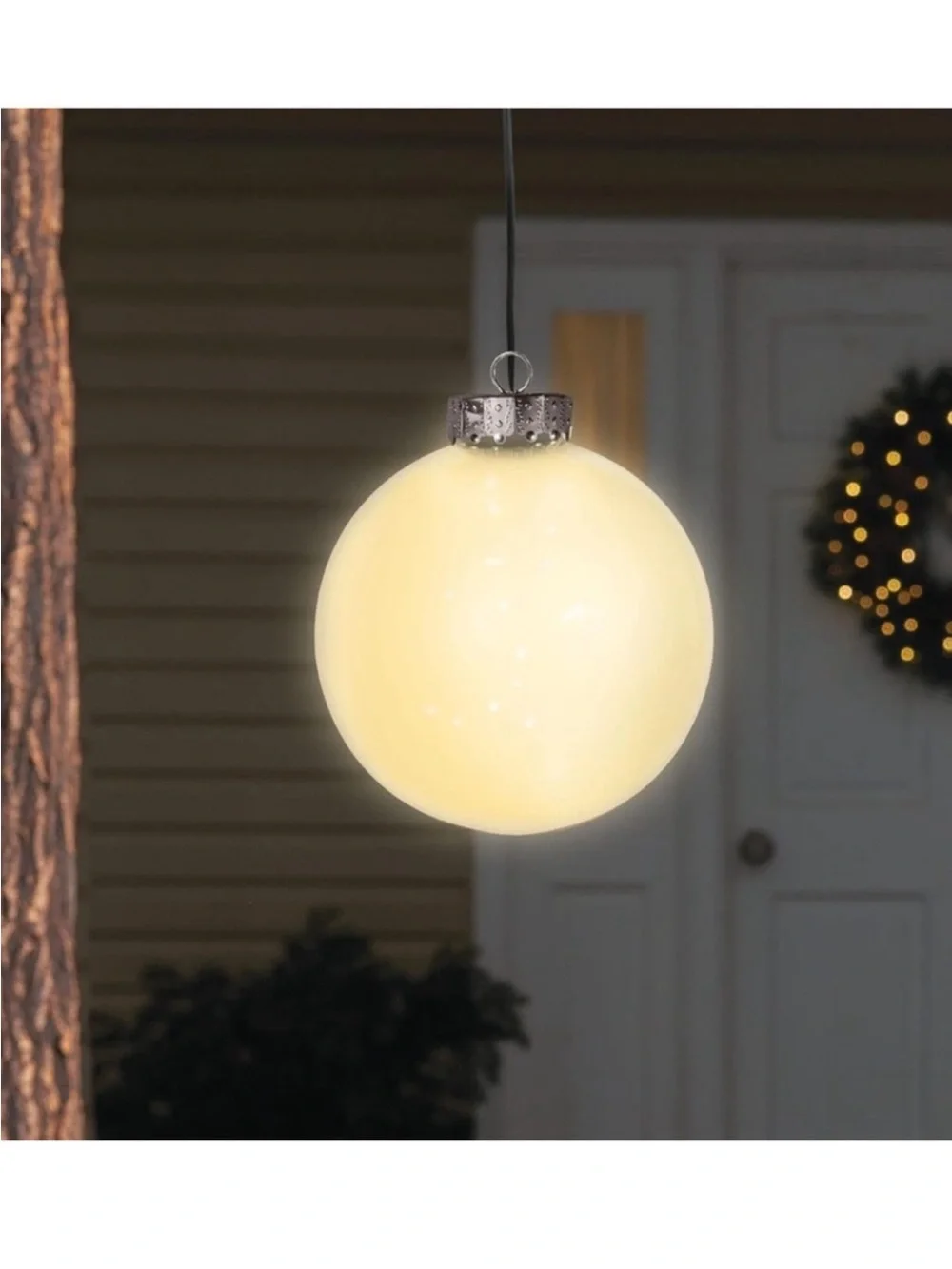 Energizer LED large white ornament